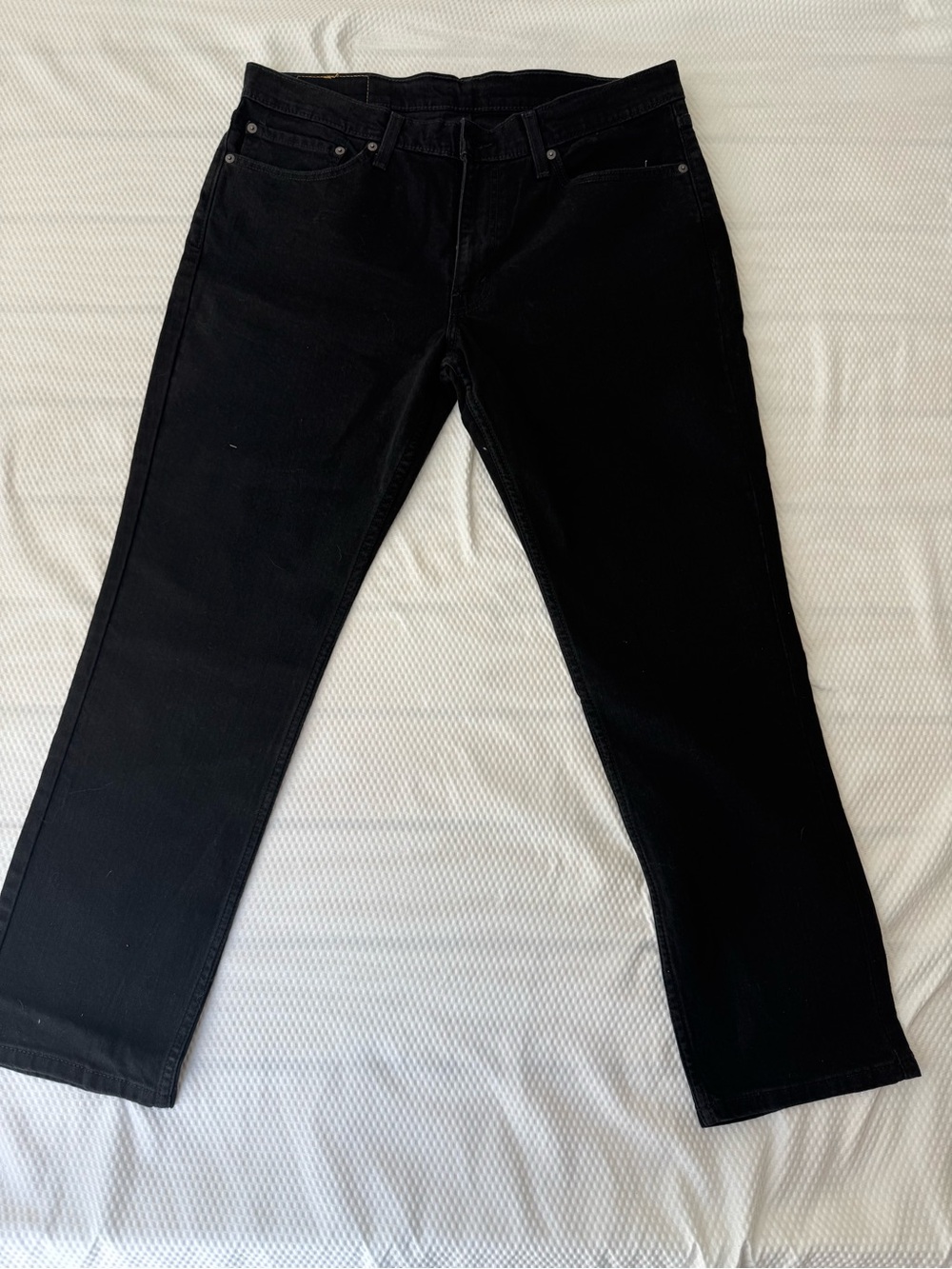 Levi's Black Men's Straight Jeans